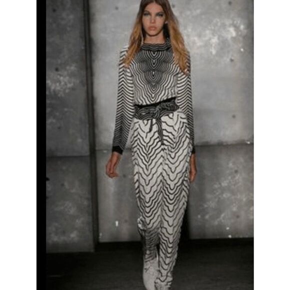 NEW Marc by Marc Jacobs Womens 0 Agave Nectar Multi Pants - Picture 1 of 13